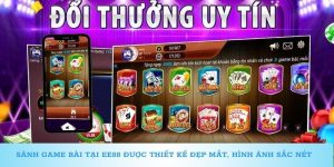 Sảnh game bài hay nhất hiện nay tại EE88 được thiết kế đẹp mắt