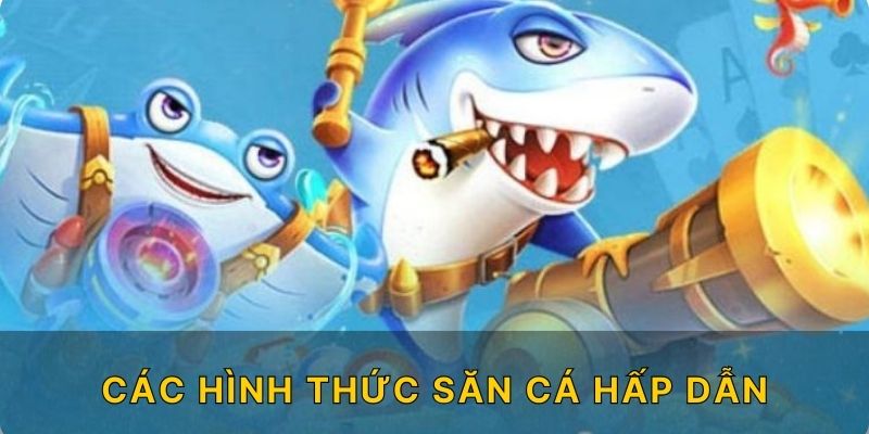 Các hình thức săn cá hấp dẫn!